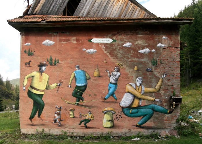 Mushroom Street Art | Ukraine